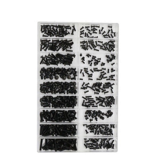 500Pcs Durable Mini Screw DIY Kit 18 Types Assemble Laptop Repair Screw Fastener