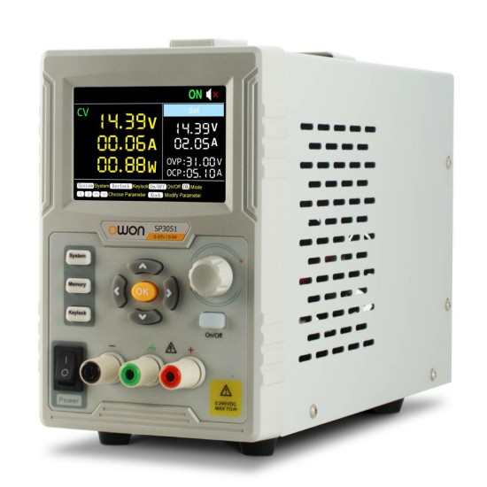 SP Series Single Channel Programmable DC Power Supply Adjustable Voltage Regulator Mini Laboratory Power Supply
