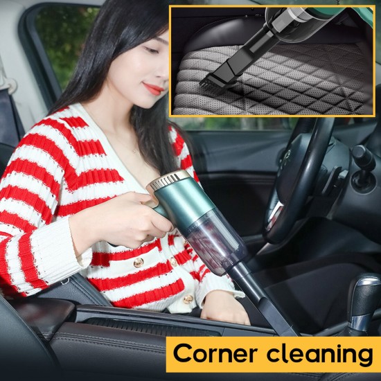 120W 9000PA USB Cordless Hand Held Vacuum Cleaner Mini Portable Car Auto Home Duster