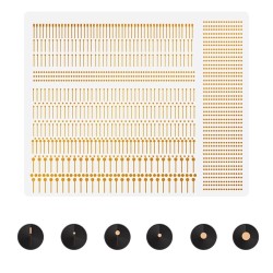 RL-007GA Dot Repairing Solder Lug Spot Soldering Pad for iPhone Welding Board Replacement IC Repair Fix 1400 Dots RL-007GA Dot Repairing Solder Lug Spot Soldering Pad for iPhone Welding Board Replacement IC Repair Fix 1400 Dots