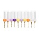 10pcs Titanium Coated Tungsten Carbide Micro PCB Drill Bits Set for PCB Circuit Board