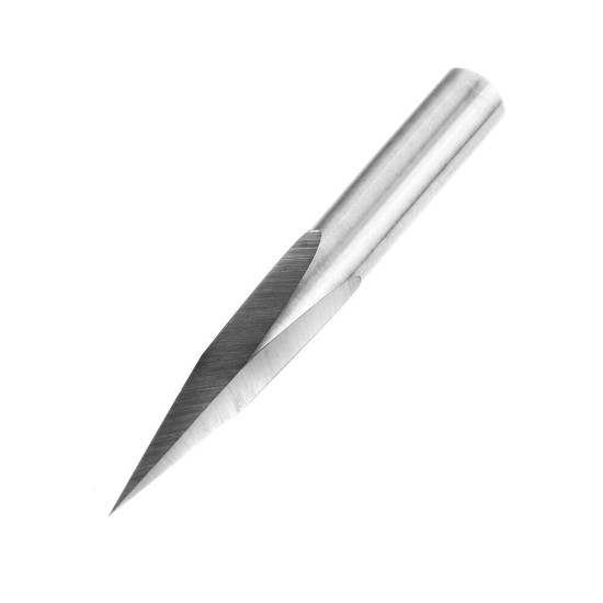 6mm Shank 0.1mm Tip 10/15/20/30/45/60 Degree Engraving Bit CNC Tool