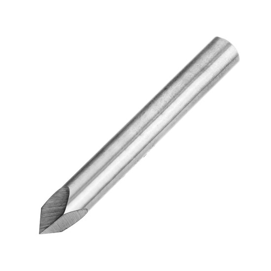 6mm Shank 0.1mm Tip 10/15/20/30/45/60 Degree Engraving Bit CNC Tool