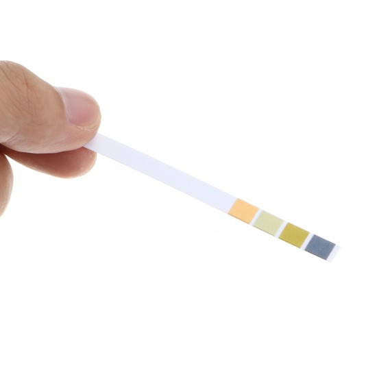 100PCS/Box PH Test Strips Precision Four-color Comparison 0-14 PH Measuring Drinking Water Quality Strips