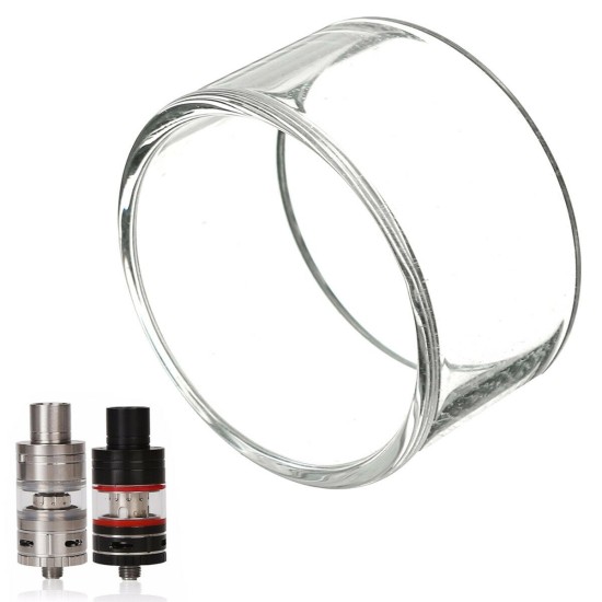 Replacement Clear Transparent Pyrex Glass Tube Cap Tank for Micro TFV4