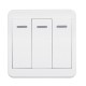 1/2/3 Way Push Button Switch Remote Control Switch 86 Wall Panel 315MHz Wireless