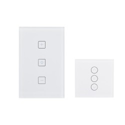 WIFI Smart Dimmer Light Wall Switch Touch Remote Control Work with Alexa/Google Home WIFI Smart Dimmer Light Wall Switch Touch Remote Control Work with Alexa/Google Home