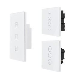 WIFI Smart Dimmer Light Wall Switch Touch Remote Control Work with Alexa/Google Home WIFI Smart Dimmer Light Wall Switch Touch Remote Control Work with Alexa/Google Home