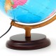 12.5inch World Earth Globe Map Geography LED Illuminated for Desktop Decoration Education Kids Gift