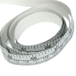 150cm Vinyl Silver Self Adhesive Measuring Tape Ruler Sticker For Sewing Machine 150cm Vinyl Silver Self Adhesive Measuring Tape Ruler Sticker For Sewing Machine