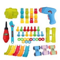211PCS DIY Electric Drill Screwdriver Toys Nut Disassembly 3D Puzzle Kids Educational Toys Gift 211PCS DIY Electric Drill Screwdriver Toys Nut Disassembly 3D Puzzle Kids Educational Toys Gift