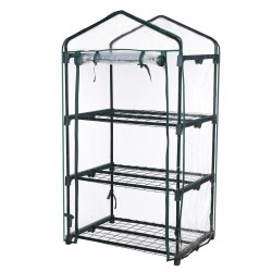 3 Tier 27X19X50inch PVC Garden Greenhouse Cover Waterproof Protects Plants Flowers Planting Heat Proof Cold Proof 3 Tier 27X19X50inch PVC Garden Greenhouse Cover Waterproof Protects Plants Flowers Planting Heat Proof Cold Proof