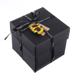 5 Layer Square Surprise Explosion Card Box DIY Photo Album Memory Scrapbook 5 Layer Square Surprise Explosion Card Box DIY Photo Album Memory Scrapbook