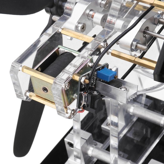 Blade Cylinder Reciprocating Magnetic Multi Coil Hall Engine Fan Model