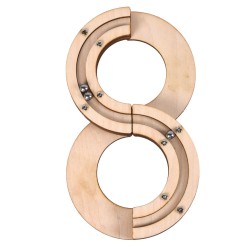 DIY 88 Track Intelligence Training Building Block 88 Track Rolling Blocks Toys DIY 88 Track Intelligence Training Building Block 88 Track Rolling Blocks Toys