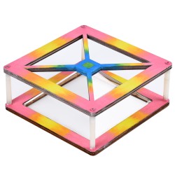 DIY Holographic Projection Building Block Virtual Imaging Blocks Toys DIY Holographic Projection Building Block Virtual Imaging Blocks Toys