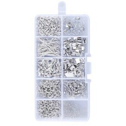 DIY Jewelry Making Starter Tools Kit Bracelet Necklace Findings Jump Ring Supplies DIY Jewelry Making Starter Tools Kit Bracelet Necklace Findings Jump Ring Supplies