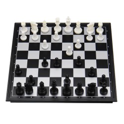 Folding Magnetic Travel Classic Chess Set Checkers Backgammon Set Vacation Folding Magnetic Travel Classic Chess Set Checkers Backgammon Set Vacation