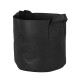 Non-woven Fabric Planting Grow Box Vegetable Flower Pots Bag Planter Black with Handles