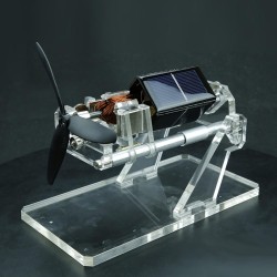 Solar Fan Magnetic Levitation Levitating Brushless Mendocino Motor w/ Propeller Education Model Solar Fan Magnetic Levitation Levitating Brushless Mendocino Motor w/ Propeller Education Model