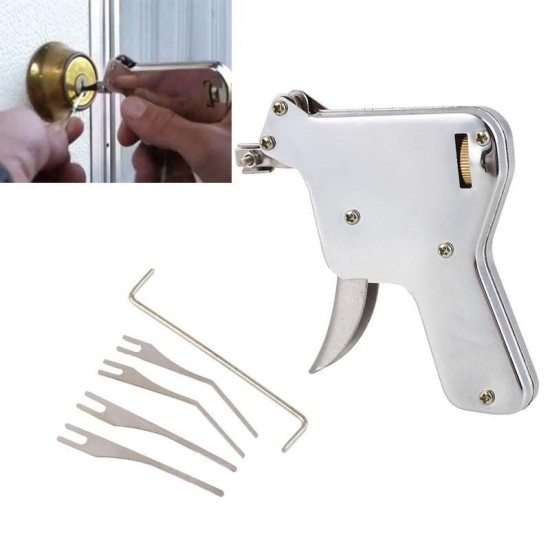 37Pcs Powerful Locksmith's Tools Kit Combination Lock Pick Hook and Lock Pick Tool