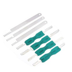 7pcs Comb Pick Stainless Steel Lock Tool Locksmith Tool for House Lock Picks 7pcs Comb Pick Stainless Steel Lock Tool Locksmith Tool for House Lock Picks