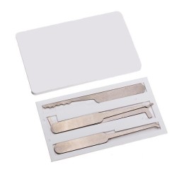 Credit Card Lock Pick Set Locksmith Tools Lock Pick Mini Tools Lock Credit Card Lock Pick Set Locksmith Tools Lock Pick Mini Tools Lock