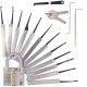 19 Pcs Stainless Steel Lock Set Gift Kits Lock Repair Sets for Door Lock