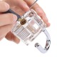 24Pcs Lock Picks Training Tool Transparent Practice Padlock Set Locksmith Tool