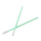 100Pcs Polyester Swab Sticks Microfiber Cleaning Head Swab For Solvent Printer Optical Equipment