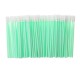 100Pcs Polyester Swab Sticks Microfiber Cleaning Head Swab For Solvent Printer Optical Equipment