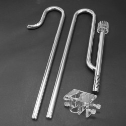 Aquarium Water Surface Skimmer Filter Tube Stainless Steel Inflow Outflow Water Pipe Aquarium Water Surface Skimmer Filter Tube Stainless Steel Inflow Outflow Water Pipe