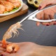 304 Stainless Steel Peeling Shrimp Artifact Practical Peeling Shrimp Pliers Open Shrimp Peeling Skin Shrimp Shrimp Crayfish Kitchen Gadgets Tool