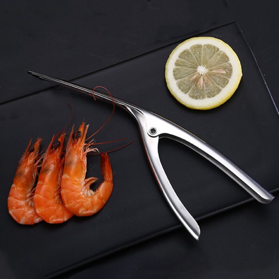 304 Stainless Steel Peeling Shrimp Artifact Practical Peeling Shrimp Pliers Open Shrimp Peeling Skin Shrimp Shrimp Crayfish Kitchen Gadgets Tool