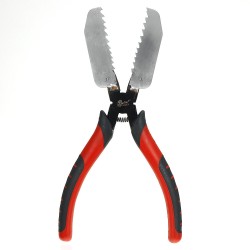 Large Serrated Pliers Black And Red Coloured Pliers Large Serrated Pliers Black And Red Coloured Pliers