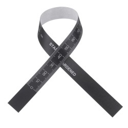 0-100/150/200/300mm Self Adhesive Metric Black Ruler Tape for Digital Caliper Replacement 0-100/150/200/300mm Self Adhesive Metric Black Ruler Tape for Digital Caliper Replacement