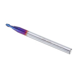0.5-2mm 2 Flutes Blue Coated Spiral Ball Nose End Mill Tungsten Steel CNC Carbide Milling Cutter 0.5-2mm 2 Flutes Blue Coated Spiral Ball Nose End Mill Tungsten Steel CNC Carbide Milling Cutter