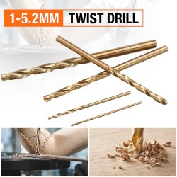 1-5.2mm 4341 Cobalt Drill Bit Set Twsist Shank Lifetime Warranty Drill Straigth Tool 1-5.2mm 4341 Cobalt Drill Bit Set Twsist Shank Lifetime Warranty Drill Straigth Tool