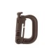 1 Piece MOLLE ITW Nexus GrimLoc D-Ring Locking Clips 4 Colors for Optional