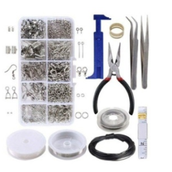 10 Grid Accessories Combination Set Open Ring Close Ring Lobster Clasp Ring Feed Ring Hand Tool Pliers 10 Grid Accessories Combination Set Open Ring Close Ring Lobster Clasp Ring Feed Ring Hand Tool Pliers