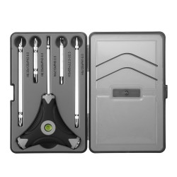 10 In 1 Household Precision Screwdriver Set With Spirit Level Strength Saving Structure Screw Driver Repairs Tool 10 In 1 Household Precision Screwdriver Set With Spirit Level Strength Saving Structure Screw Driver Repairs Tool