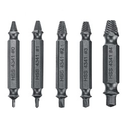 10 PCS Remover Damaged Screw Extractor 2In1 Drill Bit Broken Head Tool 10 PCS Remover Damaged Screw Extractor 2In1 Drill Bit Broken Head Tool