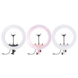 100-240V 18 inch Ring Light Mobile Phone Live Beauty Night Light + Hose Phone Clip + PTZ Stepless Dimming 100-240V 18 inch Ring Light Mobile Phone Live Beauty Night Light + Hose Phone Clip + PTZ Stepless Dimming
