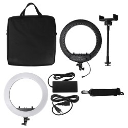 100-240V 18 inch Ring Light Mobile Phone Live Beauty Night Light + Hose Phone Clip + PTZ Stepless Dimming 100-240V 18 inch Ring Light Mobile Phone Live Beauty Night Light + Hose Phone Clip + PTZ Stepless Dimming