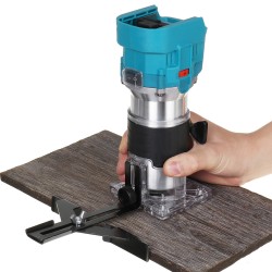 1000W 6 Speed Brushless Electric Wood Trimmer Router 6.35mm Steel Chuck For Chamfering Grooving Curve Cutting Woodworking Planing For Makita Battery 1000W 6 Speed Brushless Electric Wood Trimmer Router 6.35mm Steel Chuck For Chamfering Grooving Curve Cutting Woodworking Planing For Makita Battery