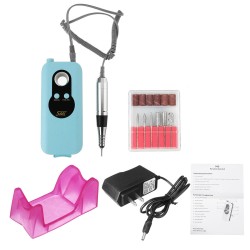 1000mAh 35000RPM Electric Nail Drill Machine Portable Rechargeable Manicure Pedicure 1000mAh 35000RPM Electric Nail Drill Machine Portable Rechargeable Manicure Pedicure
