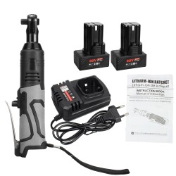 100Nm 3/8inch Electric Right Angle Wrench Tool Cordless LED with 1/2 Battery 100Nm 3/8inch Electric Right Angle Wrench Tool Cordless LED with 1/2 Battery