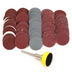 100Pcs 1 Inch 100 180 240 1500 3000 Grit Sanding Disc Hook Loop Sandpaper with Shank 100Pcs 1 Inch 100 180 240 1500 3000 Grit Sanding Disc Hook Loop Sandpaper with Shank