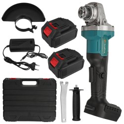 100mm 1580W Electric Cordless Brushless Angle Grinder Grinding Cutting Machine Tool Fit Makita EU Plug 100mm 1580W Electric Cordless Brushless Angle Grinder Grinding Cutting Machine Tool Fit Makita EU Plug