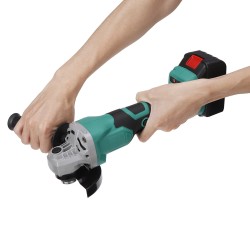 100mm/125mm Brushless Electric Angle Grinder Polishing Grinding Cutting Tool W/ 1/2 Battery For Makita 100mm/125mm Brushless Electric Angle Grinder Polishing Grinding Cutting Tool W/ 1/2 Battery For Makita